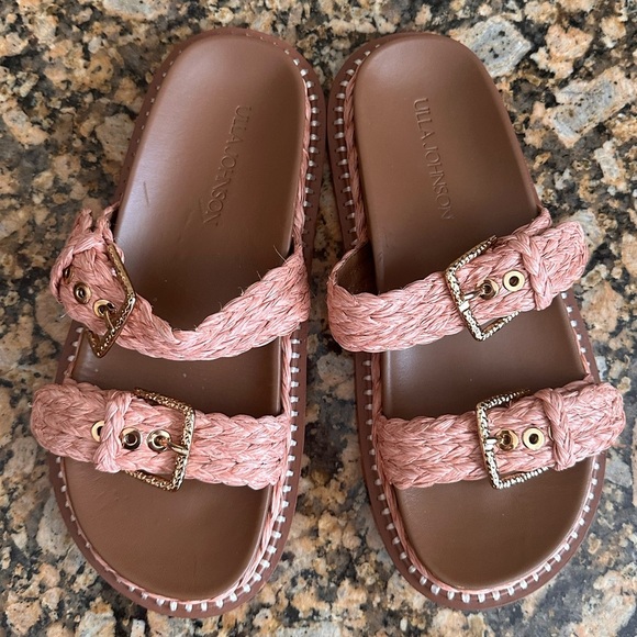 Ulla Johnson Raffia Slides size 38.5 - Picture 5 of 8
